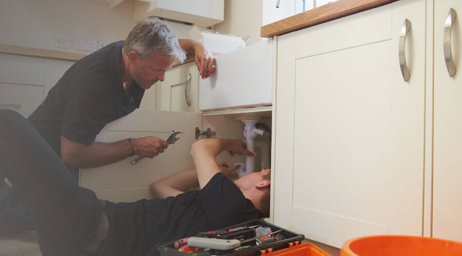 Professional burst pipe repair services in Normanna, TX